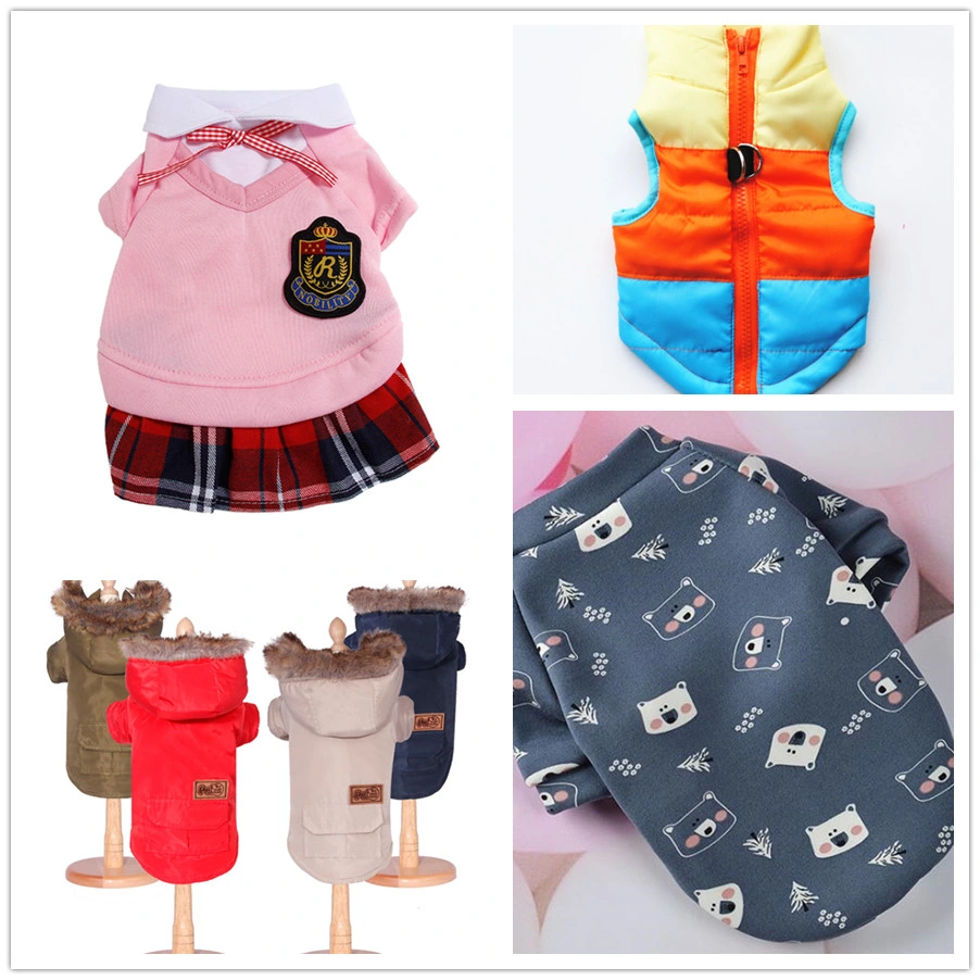 Customized Wholesale 2 in 1 LED Flashing Light Pet Apparel Dog Clothing Dog Coat Dog Pet Clothes