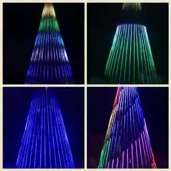 Wholesale Christmas Decoration LED Lighting Giant Artificial Big Christmas Tree