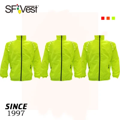 Bike Safety Jacket LED Yellow Safety Jacket for Sale Supplier